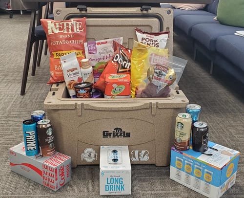 Customer photo review of Grizzly Cooler | 40 qt