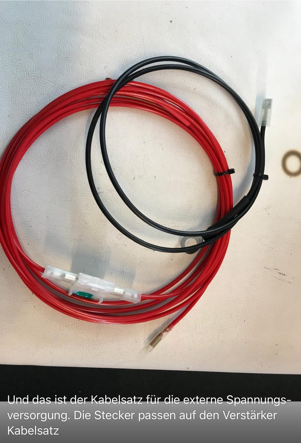 Customer photo review of 12V Zusatz-Spannungs-Versorgung • AD125 • für JAYKS Verstärker