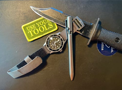 Customer photo review of Tactile Turn X W.O.E. Titanium Pen - COMING SOON