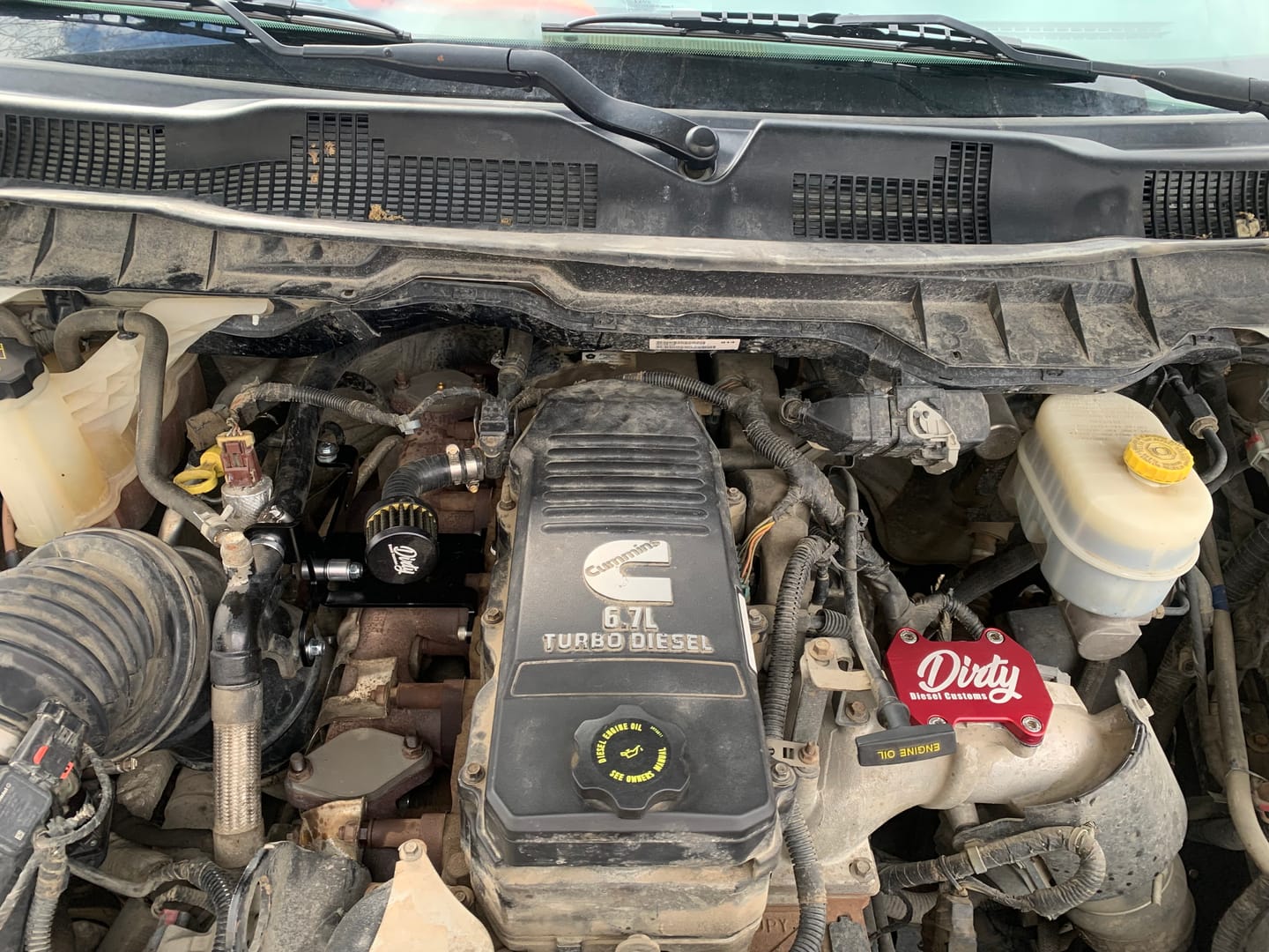 Customer photo review of 2009-2024 Cummins Dirty EGR/Cooler Delete (I67-EGR-A006)