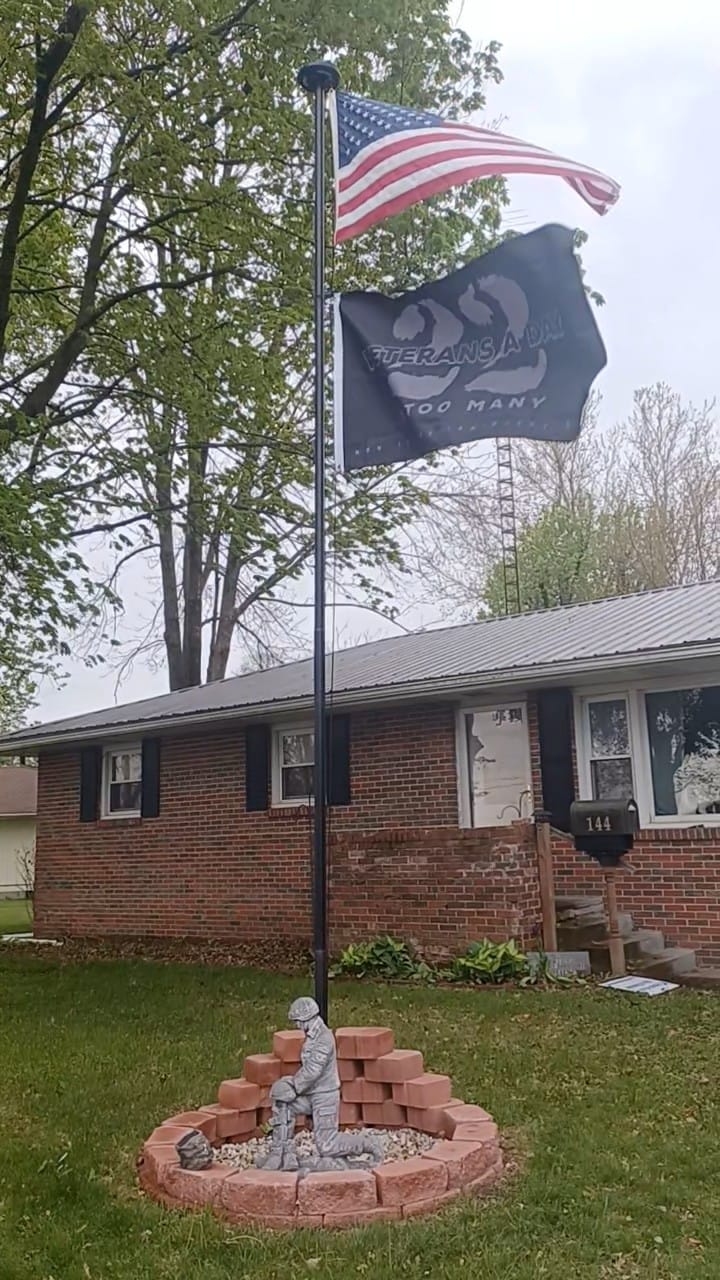 Customer photo review of 22 Is Too Many - Flag