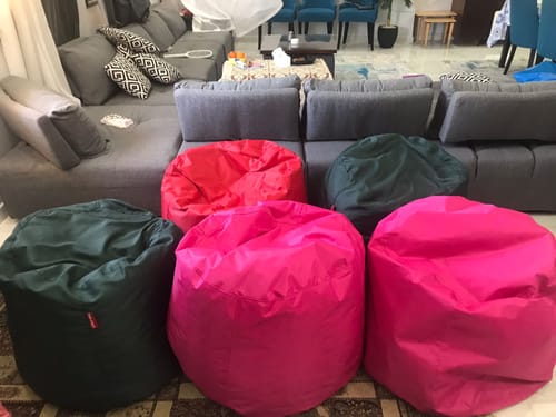 Customer photo review of RicRac Kids Bean Bag - Relo