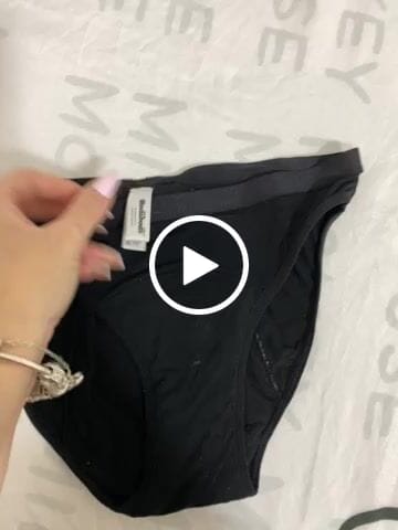 Customer video review of ביקיני קלאסי - ספיגה גבוהה מאוד