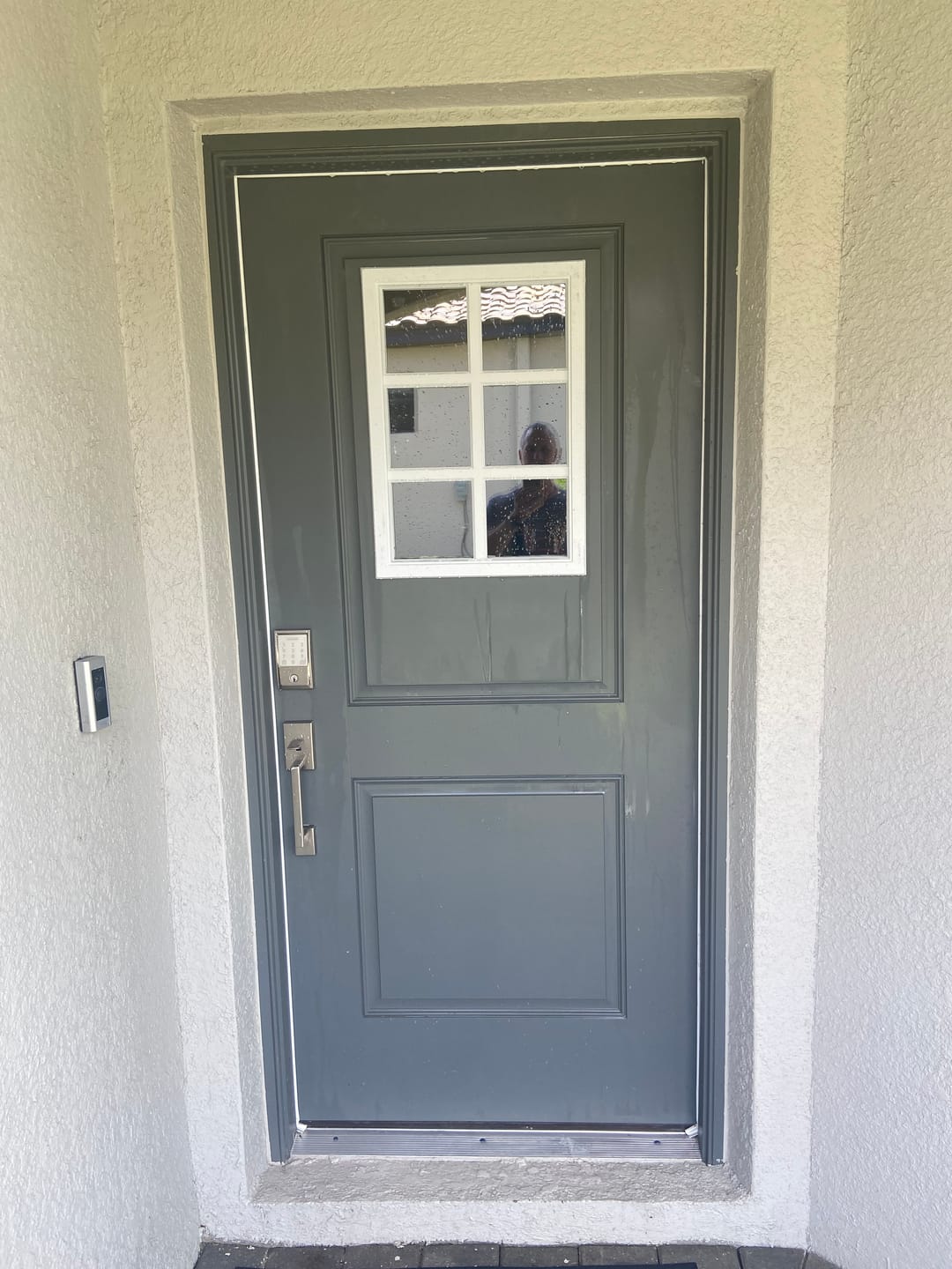 Customer photo review of Clear 6 Lite Glass and Frame Kit (Craftsman)