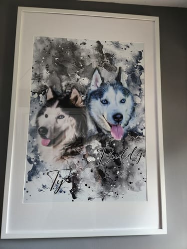 Lisa W. review of Your Dog as Watercolor Portrait image 1 out of 1