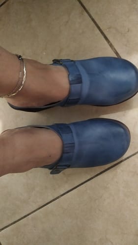 Customer photo review of כפכפים לנשים דגם עמית 750 בצבע כחול