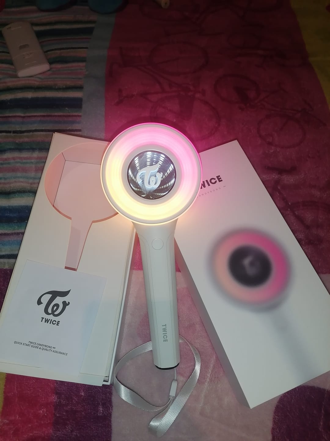 Customer photo review of TWICE - CANDYBONG ∞ OFFICIAL LIGHT STICK
