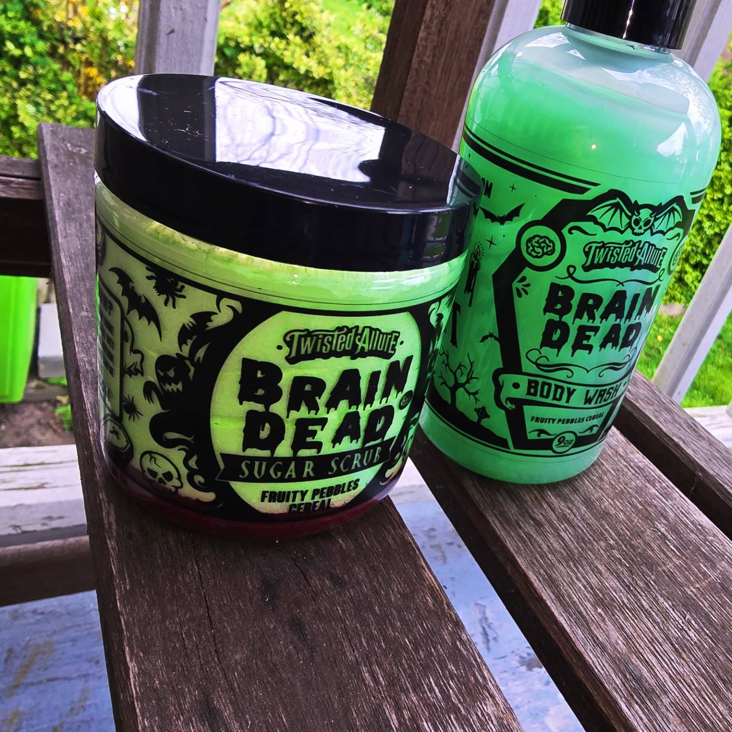 Customer photo review of Brain Dead Body Wash