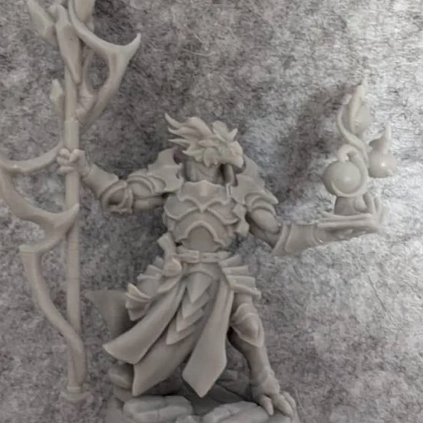 Customer photo review of Scramax the Battlemage - Hero