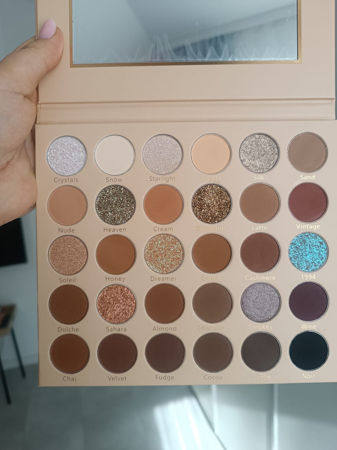 Customer photo review of Lidschatten Palette "NUDE DREAM"