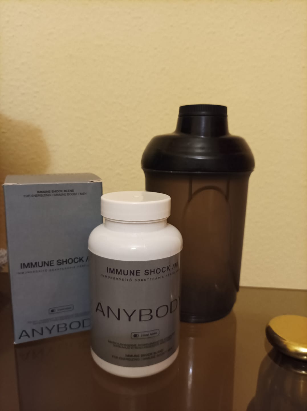 Customer photo review of Anybody IMMUNE SHOCK Férfiaknak 60x Kúra