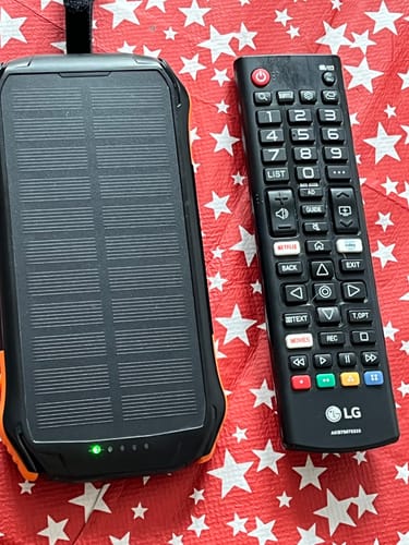 Customer photo review of SolarBank
