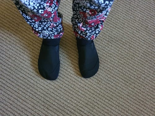 Customer photo review of Freet - Talus 3 - Black (Unisex)