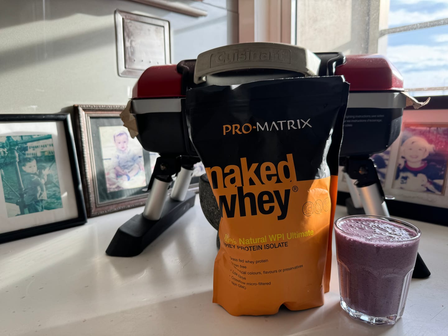 Customer photo review of 1kg UNFLAVOURED, Isolate NAKED WHEY