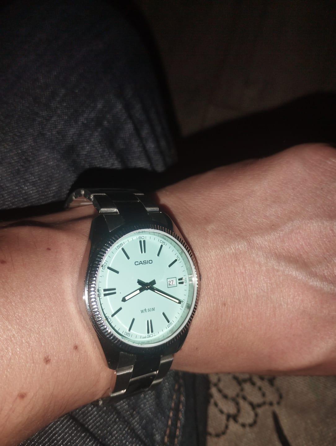 Customer photo review of Reloj Casio Análogo MTP-1302PD-2A2V Tiffany 38,5mm
