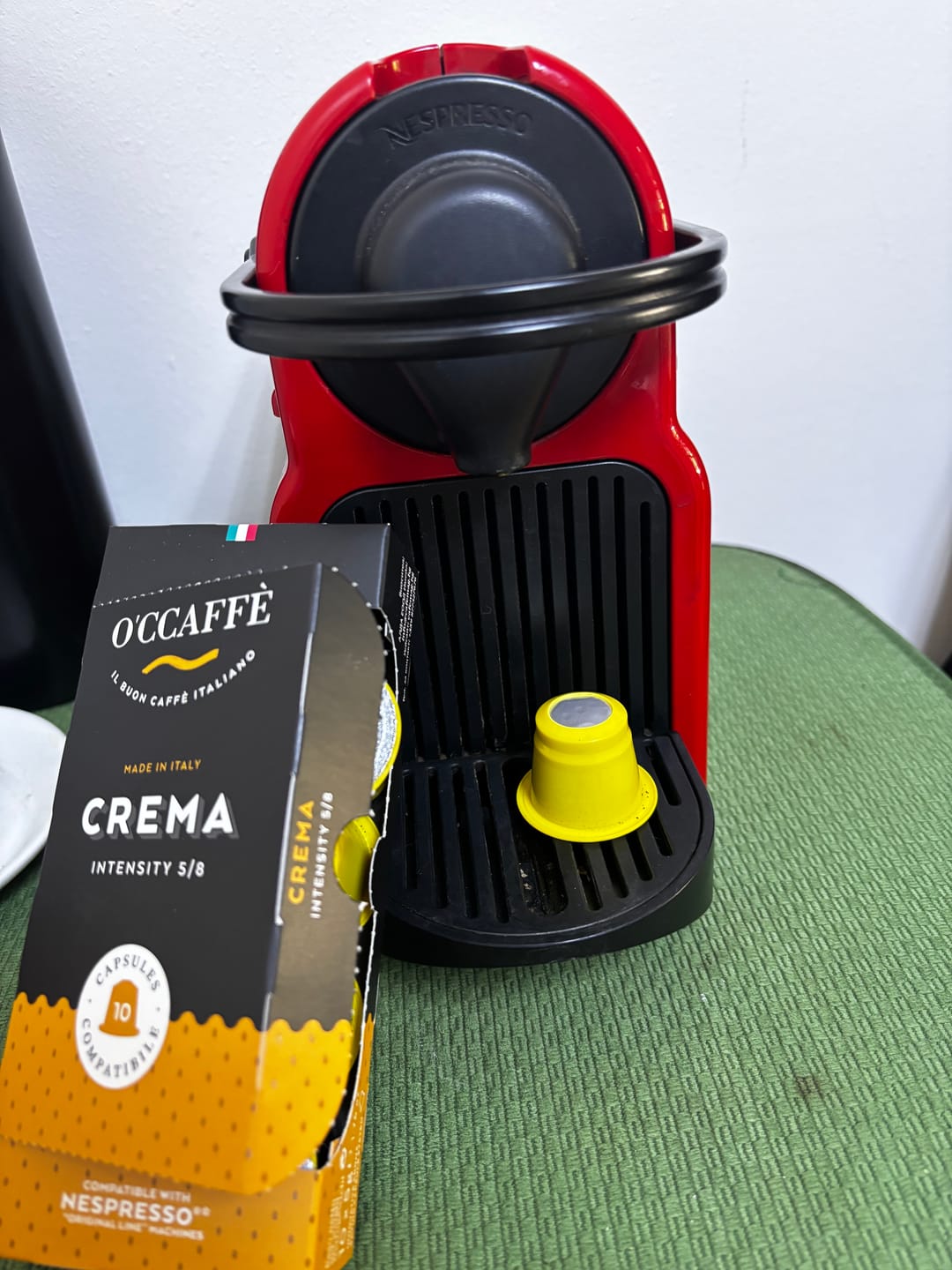 Customer photo review of Pack Occaffe 120 Cápsulas Aluminio Compatibles para Nespresso
