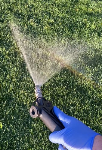 Customer photo review of Spray Wand Angled Quick Connect