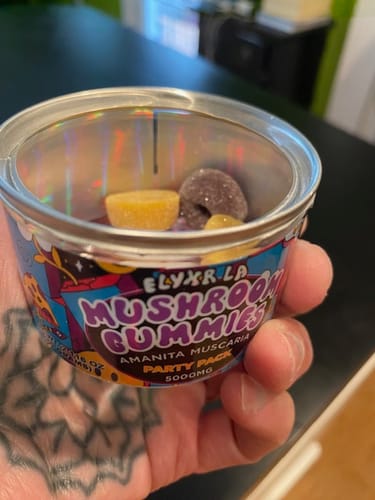 Customer photo review of Amanita Muscaria Mushroom Gummies (5000mg)