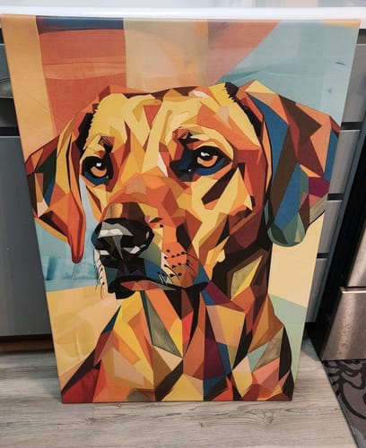 undefined review of Custom Pet Portrait - Picasso Style image 1 out of 2