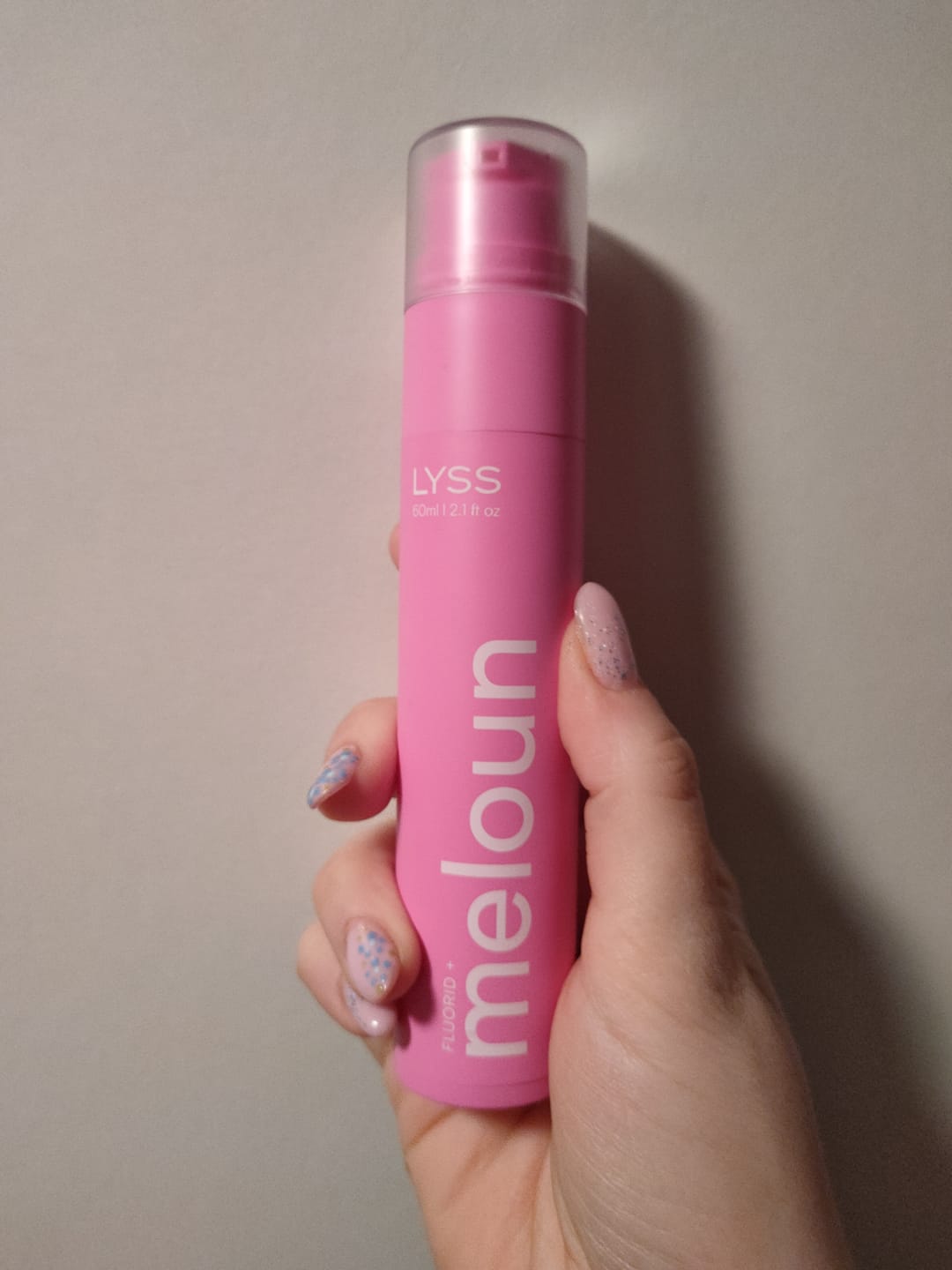 Customer photo review of Melounová zubní pasta LYSS