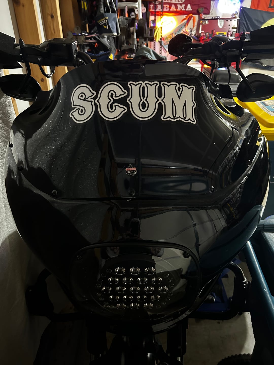Customer photo review of LARGE SCUM STICKER