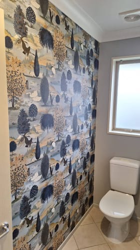 Customer photo review of Tundra Wallpaper - 3 Colours