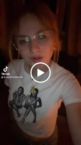 Customer video review of 'After Party' baby tee