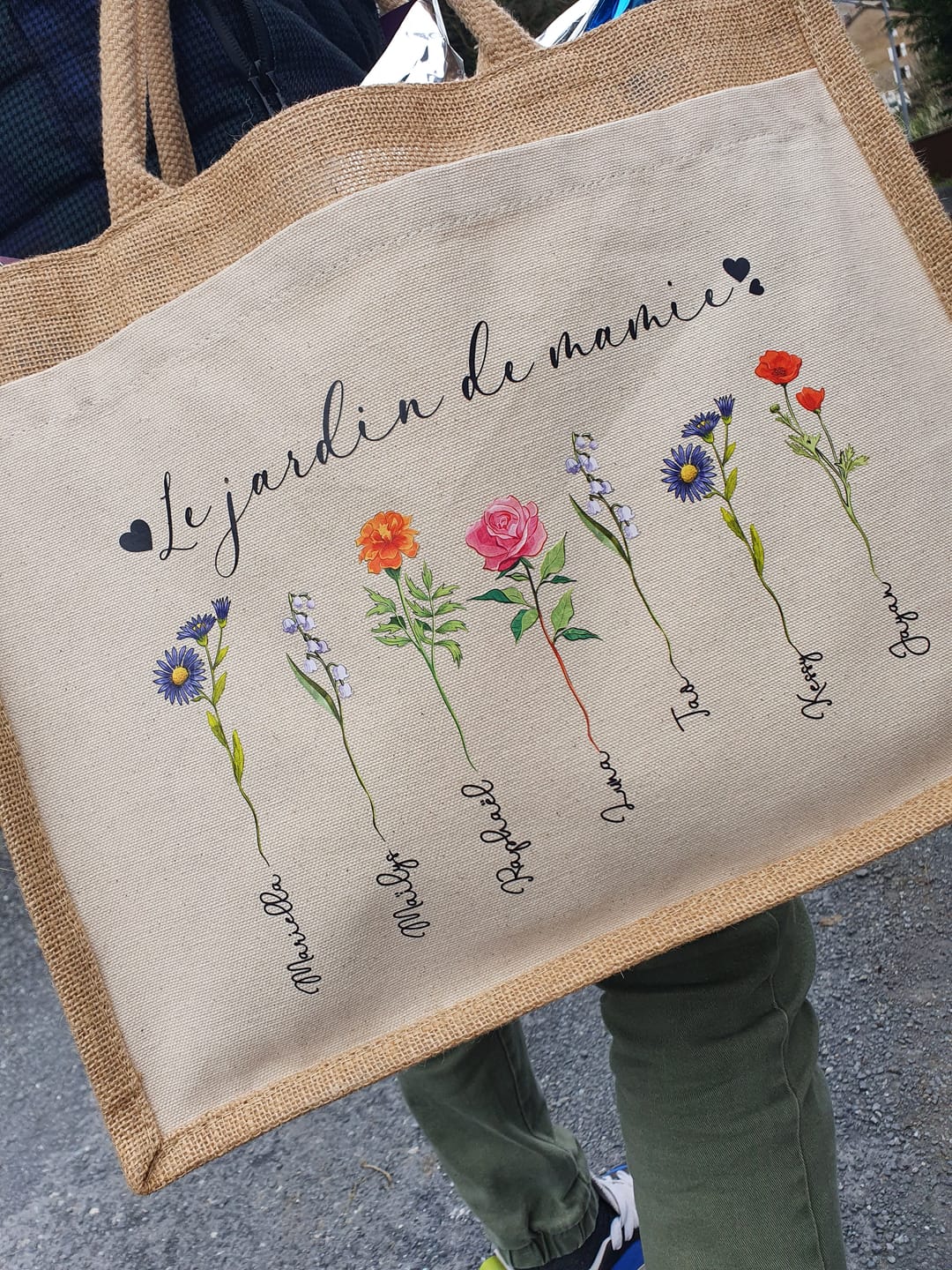 Customer photo review of Le jardin de mamie - Grands-parents-Sac