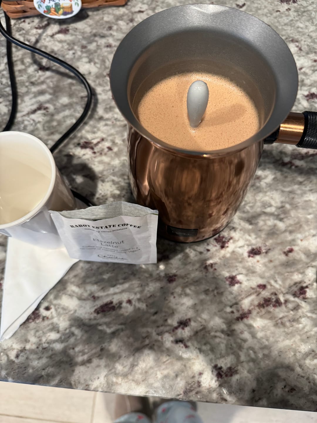 Customer photo review of Hazelnut Latte Mocha Flakes