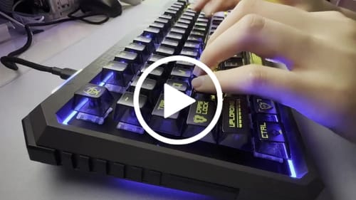 Customer video review of MelGeek CYBER01 Magnetic Switch Rapid Trigger Gaming Keyboard
