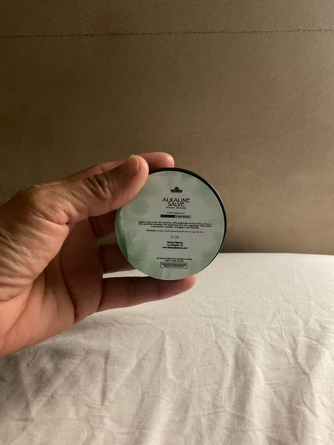 Customer photo review of ALKALINE SALVE
