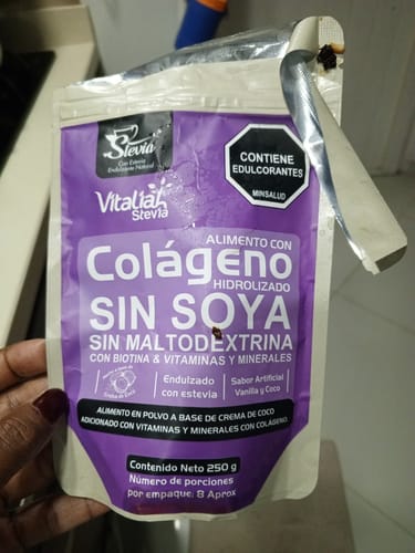 Customer photo review of Colágeno Hidrolizado sabor Vainilla - X700 G