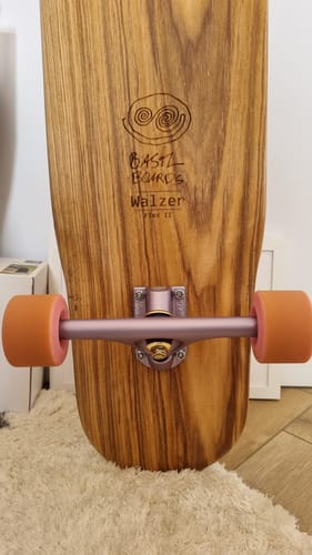 Customer photo review of Lucky Wheels - Sixty Five - Pink - 65mm / 78a (Set of 4 Wheels)