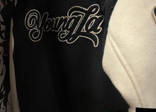 Customer photo review of 550 Lah Letterman Jackets