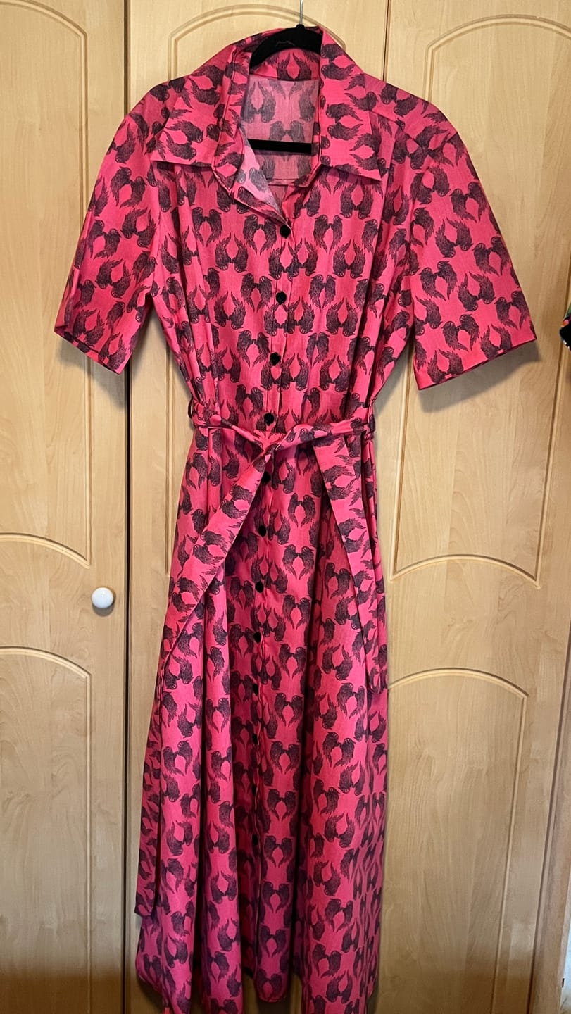 Customer photo review of Angel Wings Polycotton Fabric