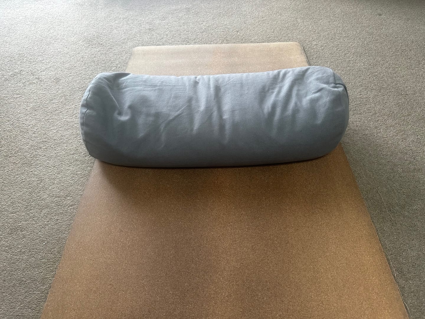 Customer photo review of Round Yoga Bolster