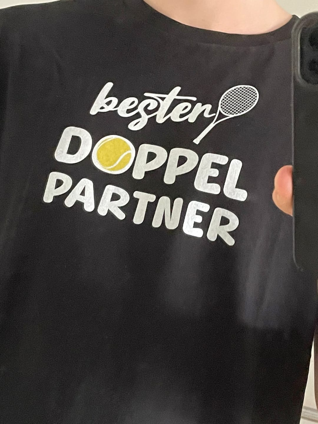 Customer photo review of Bester Doppelpartner | Premium Herren T-Shirt