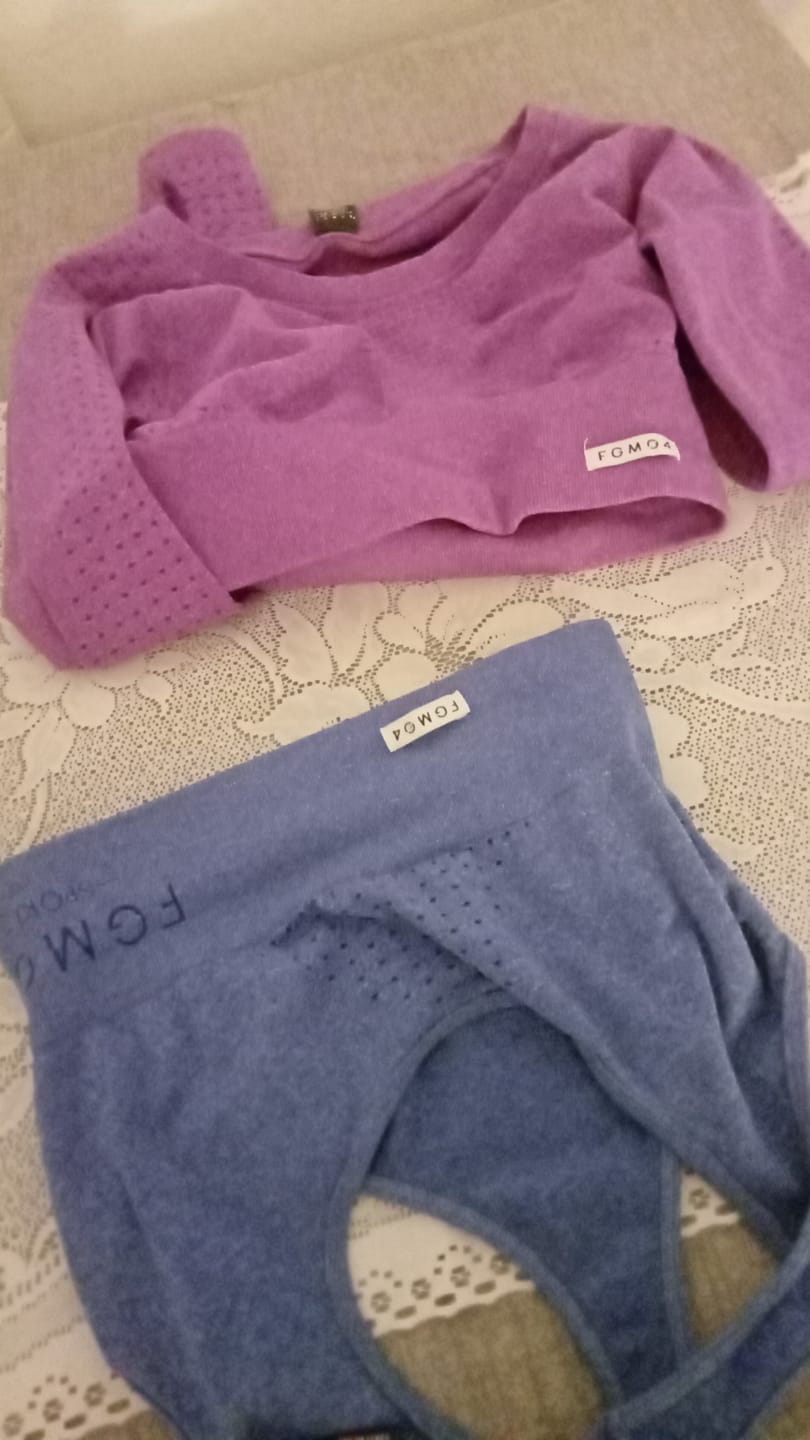 Customer photo review of Leggings All-Up Violet