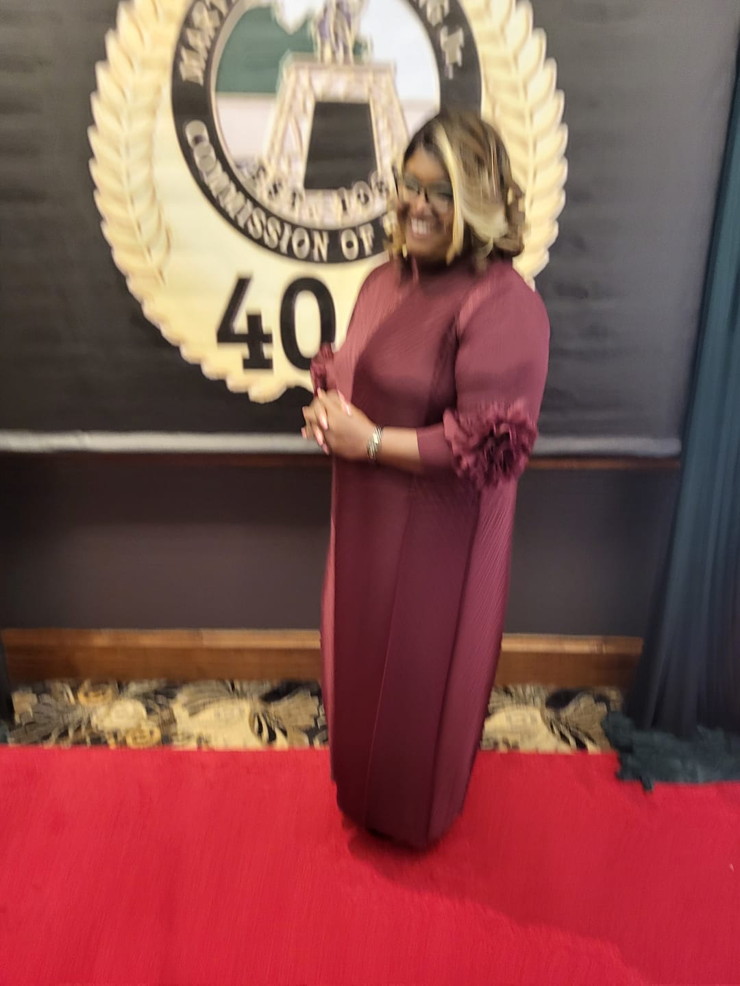 Customer photo review of MAJESTY DRESS BLACK