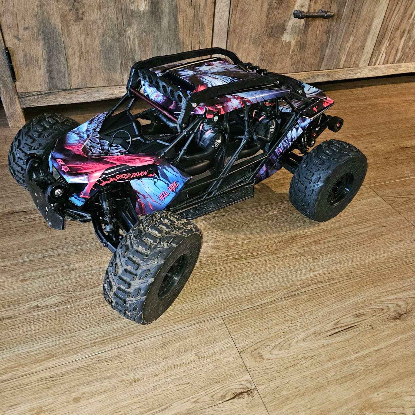Customer photo review of ARRMA FIRETEAM - BODY WRAP "SPEED DEMON"