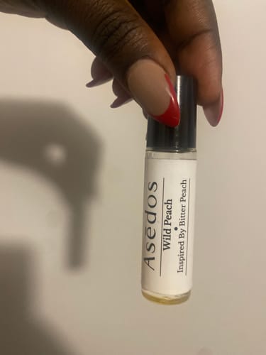 Customer photo review of WILD PEACH PERFUME OIL