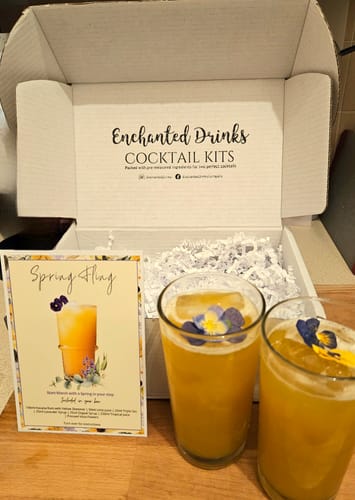 Customer photo review of Monthly Cocktail Subscription Box