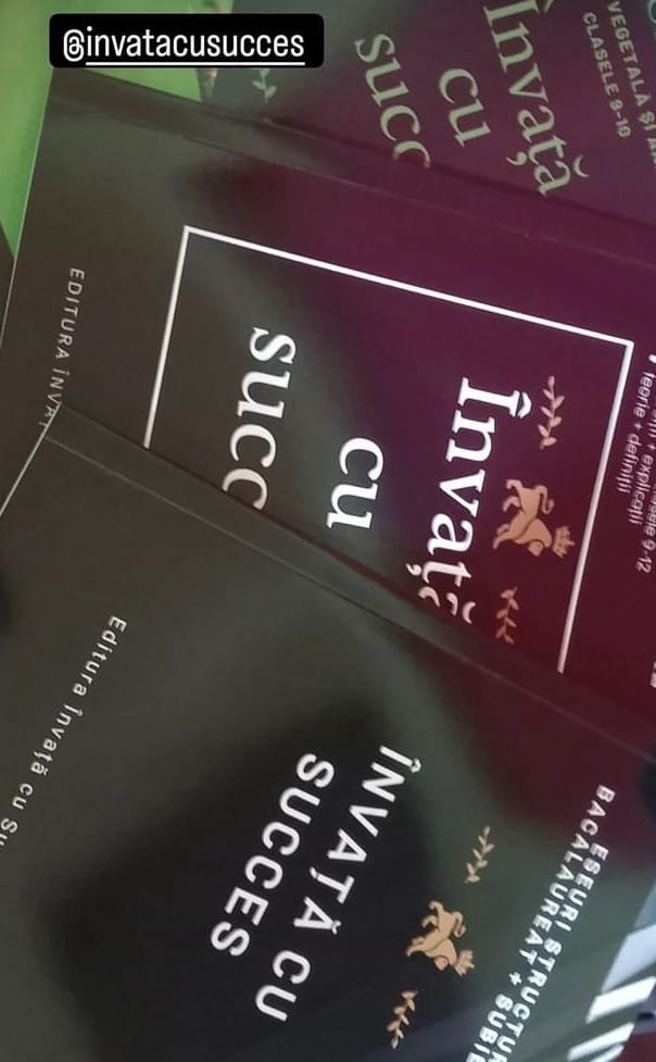 Customer photo review of Învață cu succes - Pachet Bacalaureat | Română + Matematică + Biologie 9-10