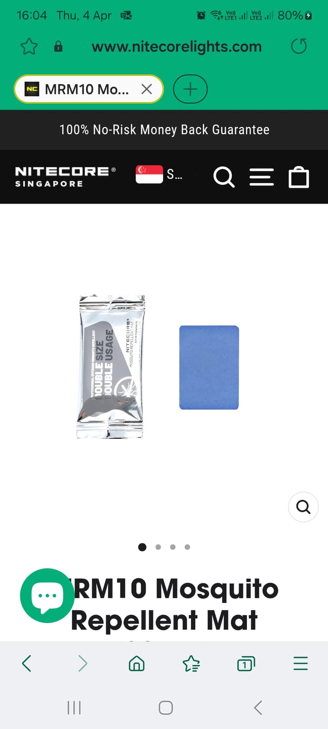 Customer photo review of MRM10 Mosquito Repellent Mat (30pcs)
