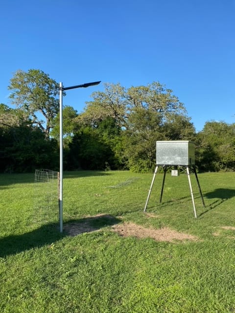 Customer photo review of Solar Green Light for Hunting Hogs Deer,Fish light -15,000lumens