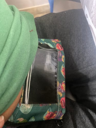 Customer photo review of Insulin pump belt with window for children - Dia-Children's Pump Belt W