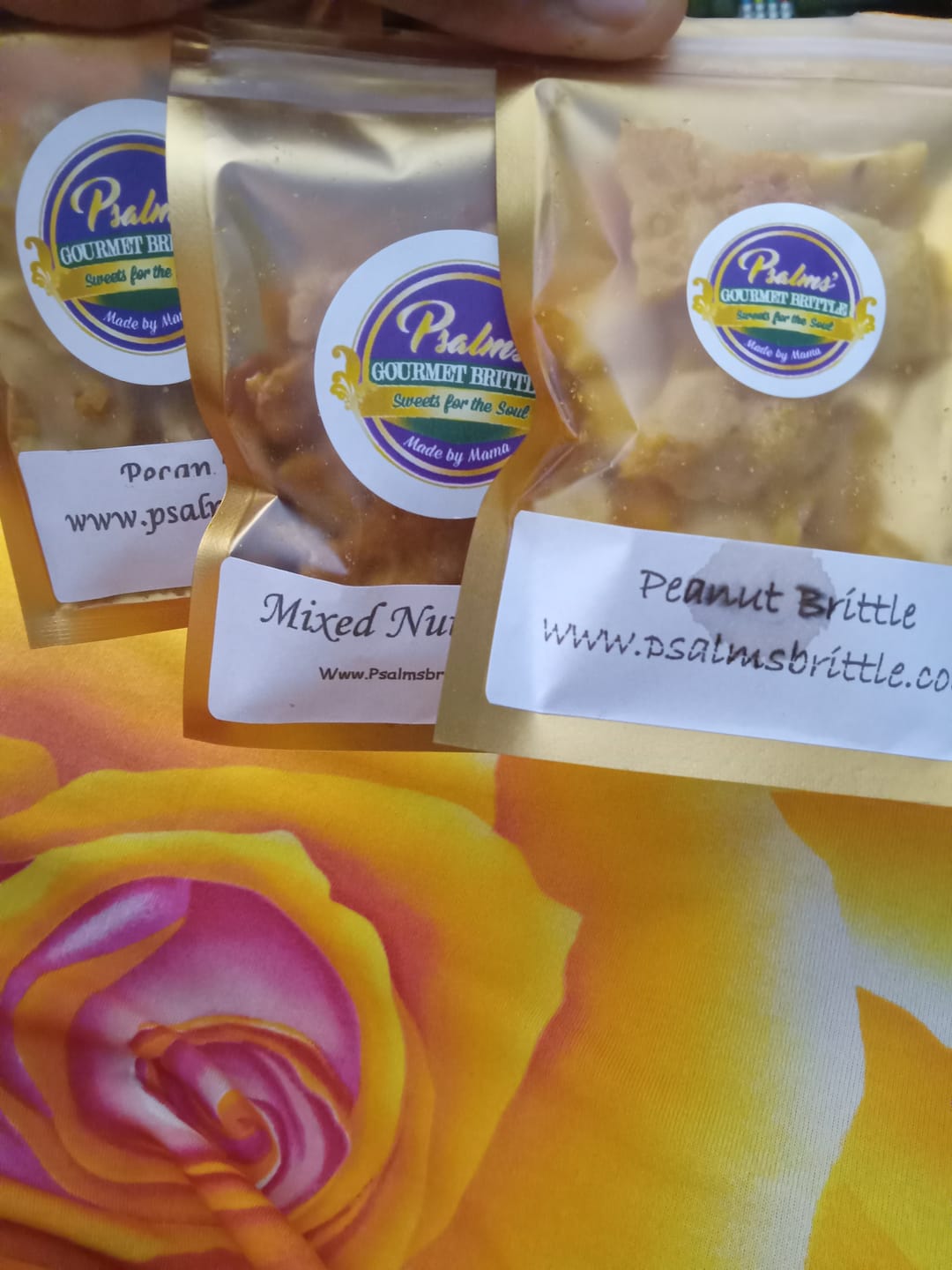Customer photo review of Brittle Sample Pack