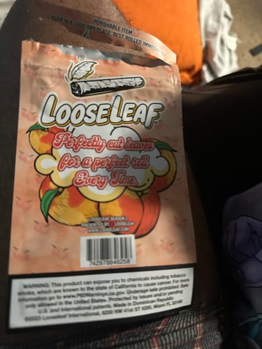 Customer photo review of Peach Dream LooseLeaf 5-Pack Wraps (40 Count)
