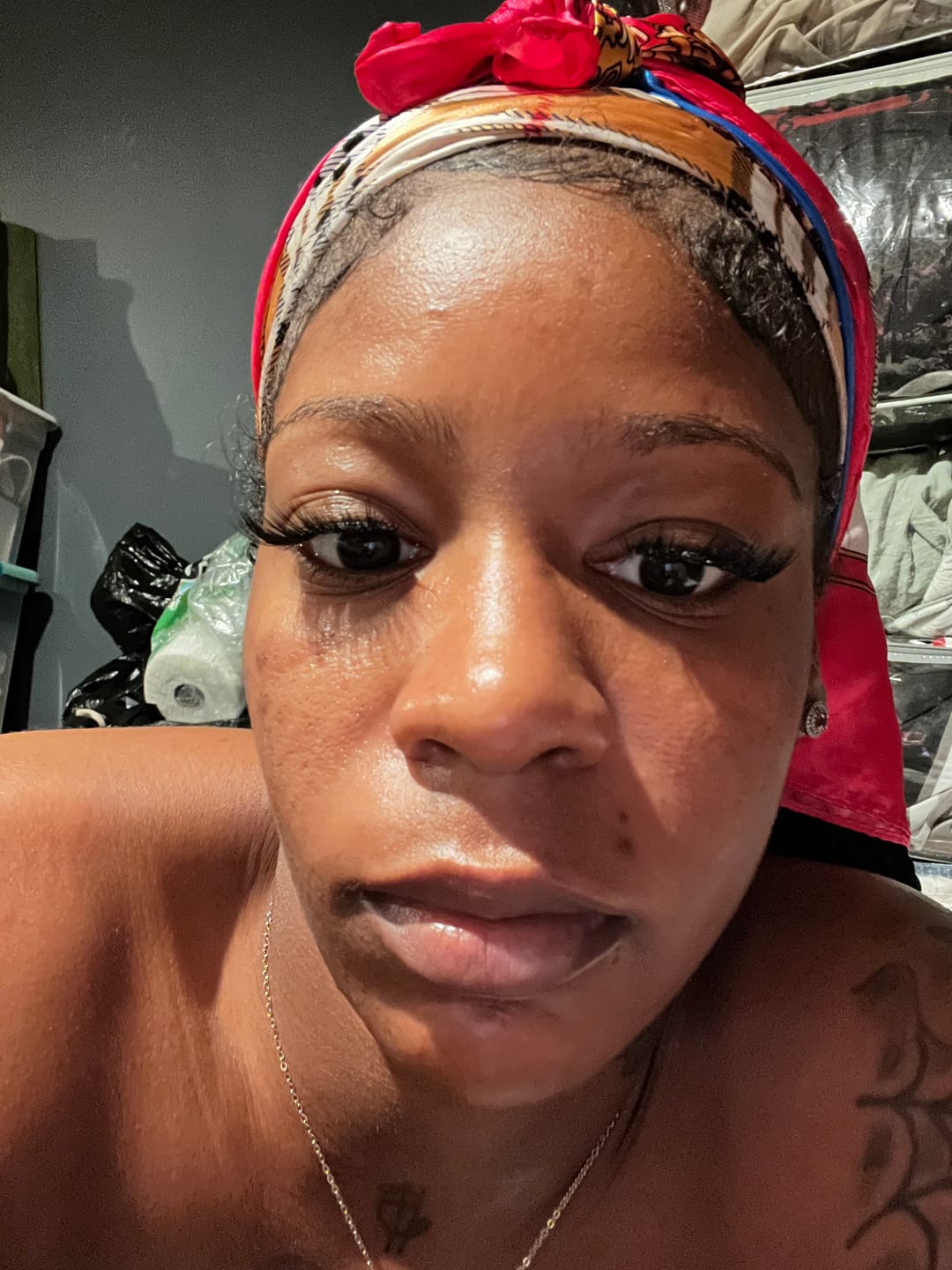 Customer photo review of Belle Nubian Dark Spot Remover Serum