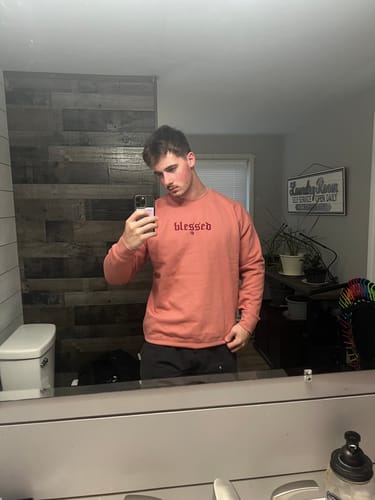 Customer photo review of [Limited Edition] Epiphany 'Blessed' Sweatshirt (Embroidered)
